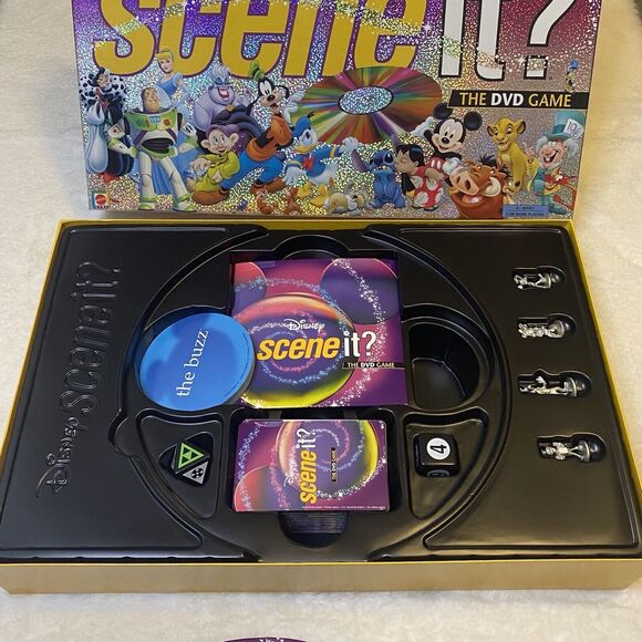 Disney Scene It? Family Trivia Board Game DVD Original 2004 - Picture 3 of 10